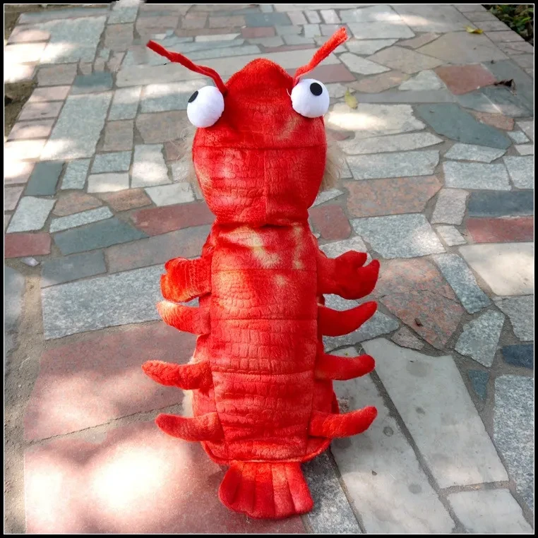 Disfraz de langosta para Halloween, para gatos y perros.