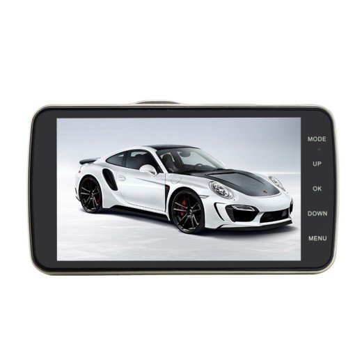 Grabadora de conducción de coche de pantalla grande