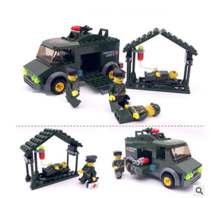 Juguetes educativos de bloques de construcción interactivos de plástico para niños