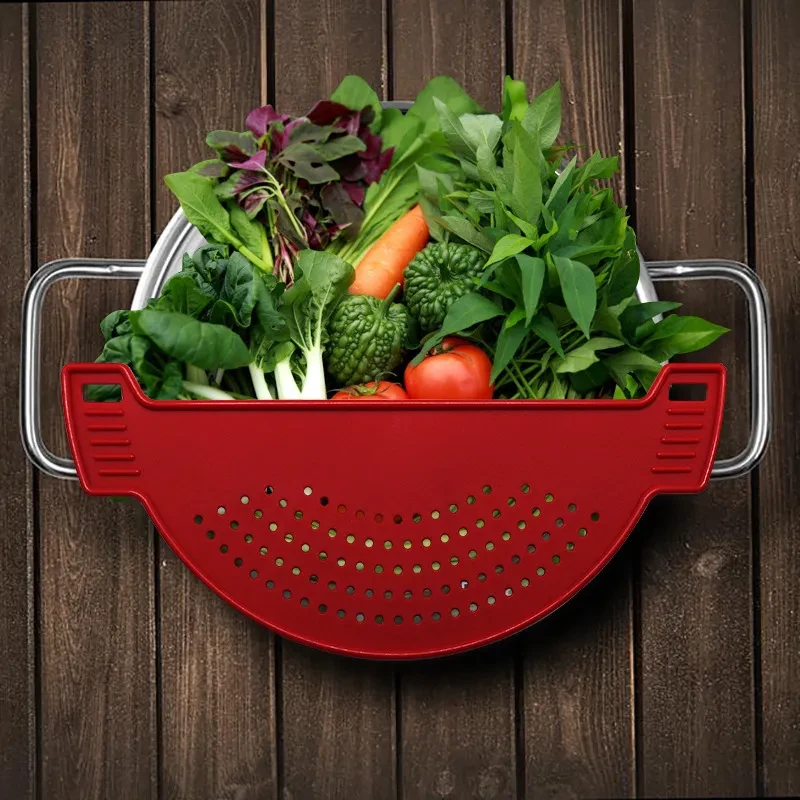 Filtro de agua de plástico con forma de abanico multiusos para cocina