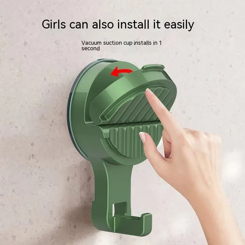 Gancho de ventosa para pared de cocina, fuerte, adhesivo, que no deja marcas