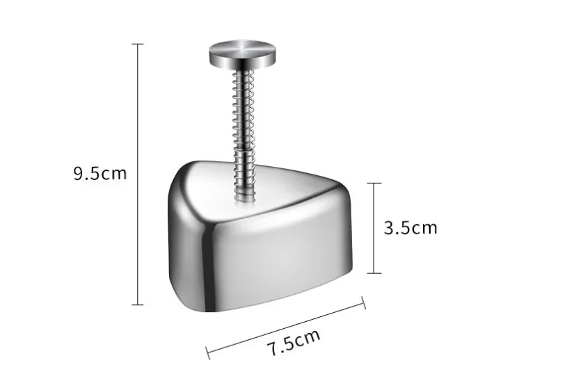 Molde para rollos de verduras triangular japonés, utensilios de cocina