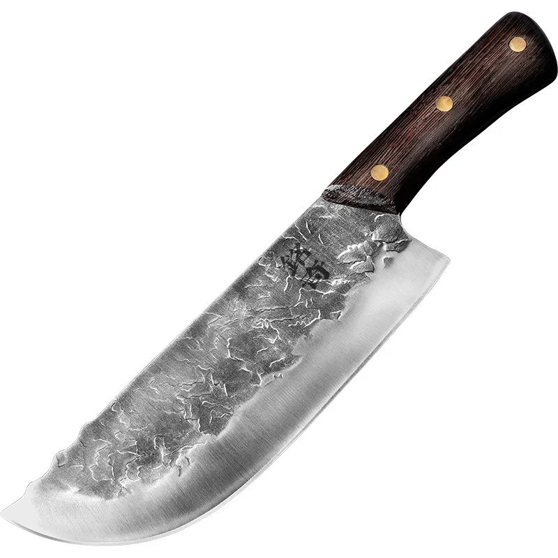 Cuchillo de cocina antiguo Longquan forjado a mano para chef casero