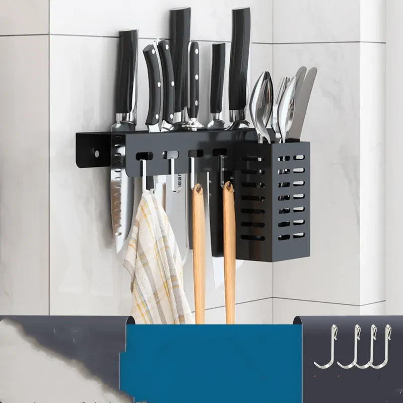 Porta cuchillos de acero inoxidable para cocina