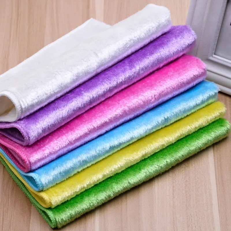 Paños de cocina absorbentes y sin pelusa fabricados con fibras de madera fina