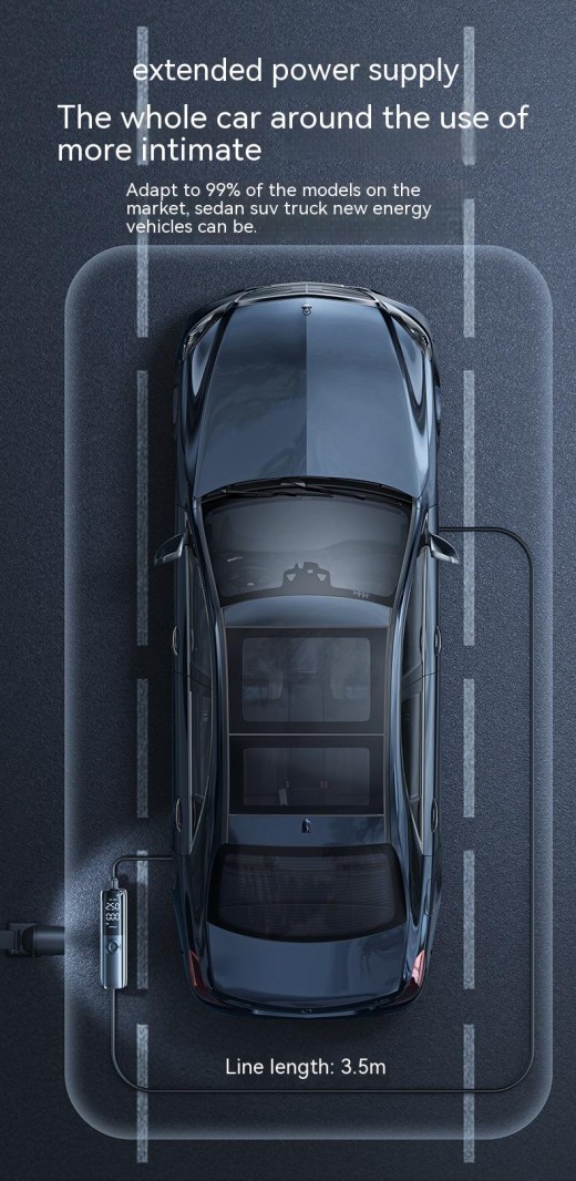 Bomba de aire portátil para vehículos eléctricos