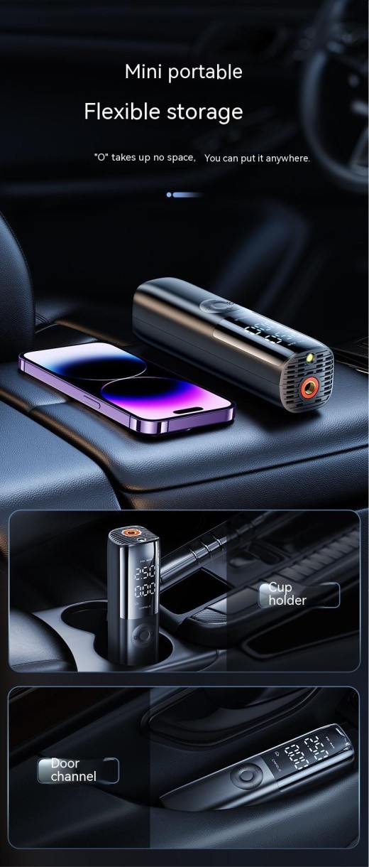 Bomba de aire portátil para vehículos eléctricos