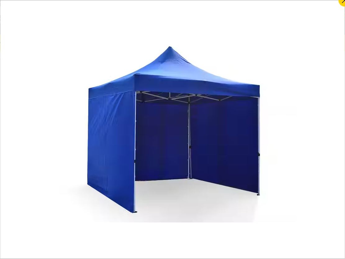 Gazebo de 3m x 3m con 3 paredes laterales