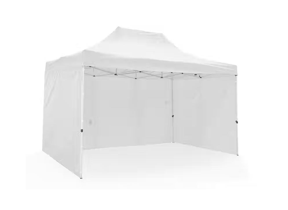 Gazebo Fácilmente Plegable 3m X 4,5m con 3 paredes laterales