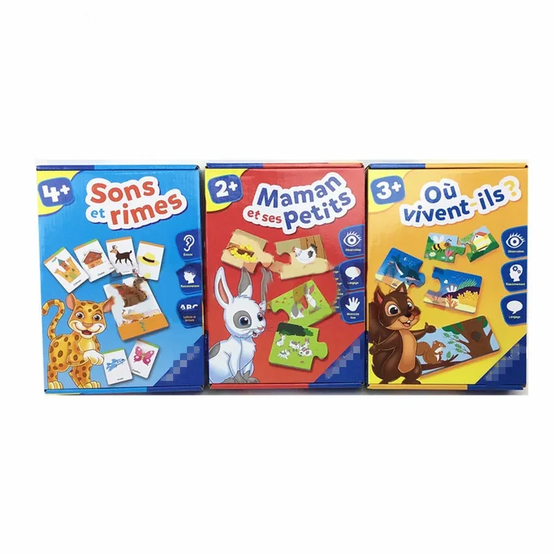 Juguete rompecabezas francés