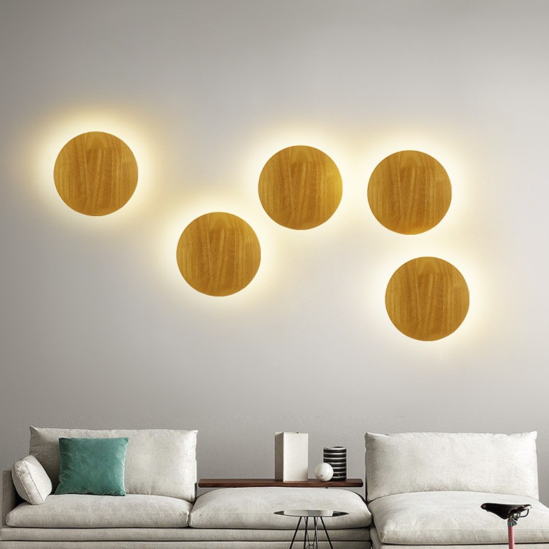 Lámpara de pared Log Art