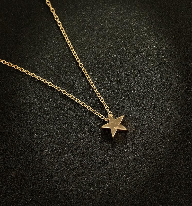 Collar corto de clavícula para damas de moda simple