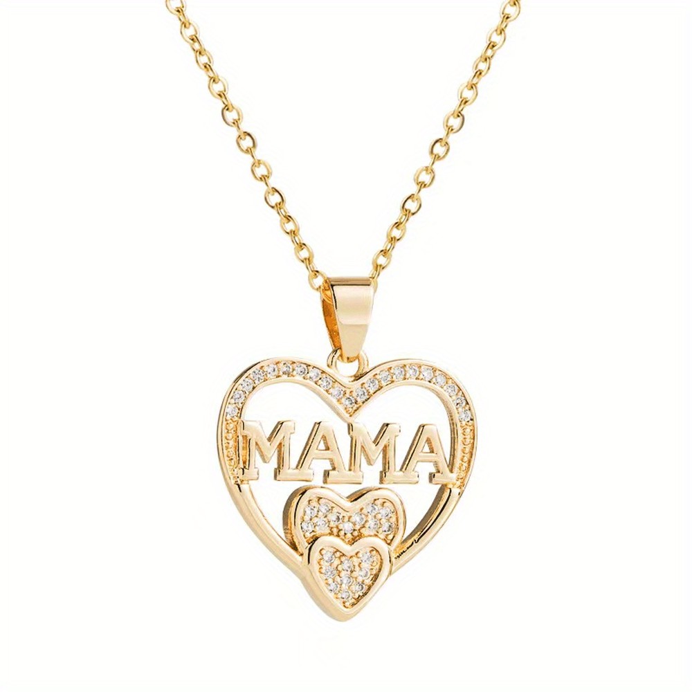 Collar con la letra "Mamá" para mujer