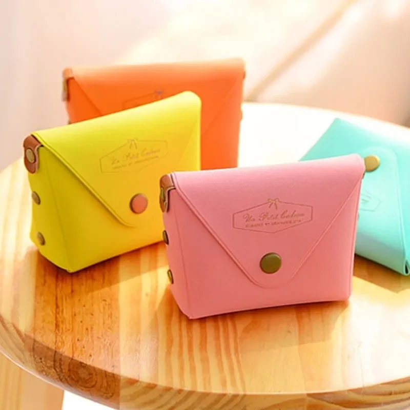 Estuche para llaves color caramelo UTE, monedero con diseño de macarrón