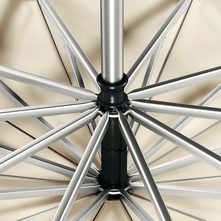 Paraguas con hebilla de anilla, banda de seguridad reflectante, resistente al viento, portátil para viajes