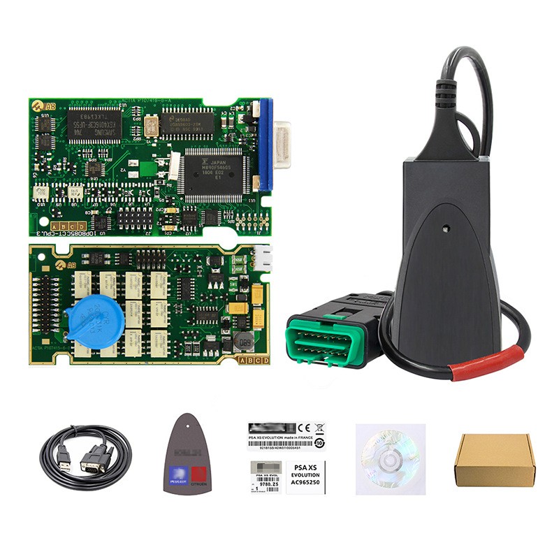 Diagbox Lexia3 PP2000 Lite V7.83 NEC para Citroën y Peugeot