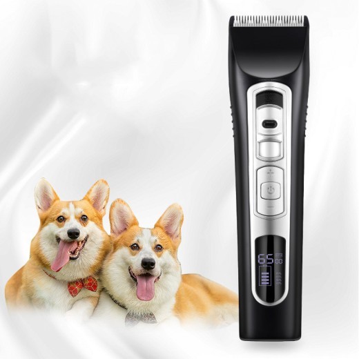 Cortapelos para mascotas con pantalla LCD, recortador para perros de peluche