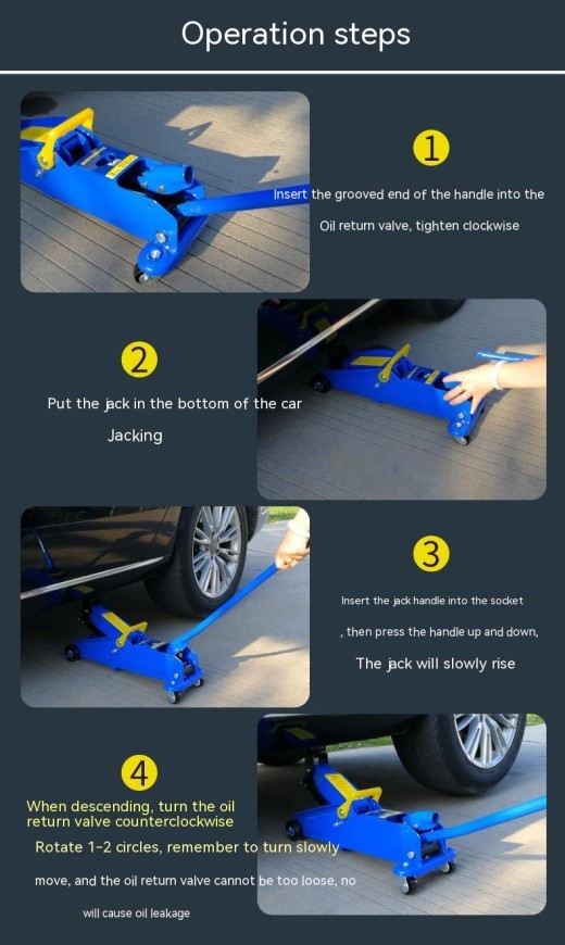 Herramientas de mantenimiento y reparación de automóviles Jack
