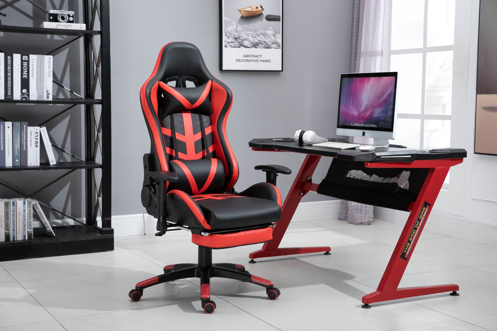Silla gamer de oficina ¡¡¡Nueva llegada!!! Roja