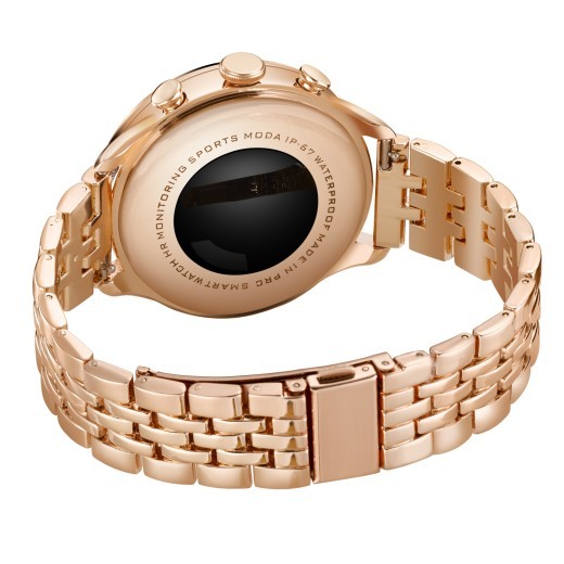 Reloj inteligente de moda para mujer con llamadas Bluetooth