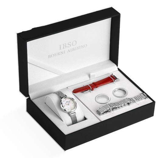 Relojes de acero inoxidable, mostradores de regalos personalizados, relojes genuinos