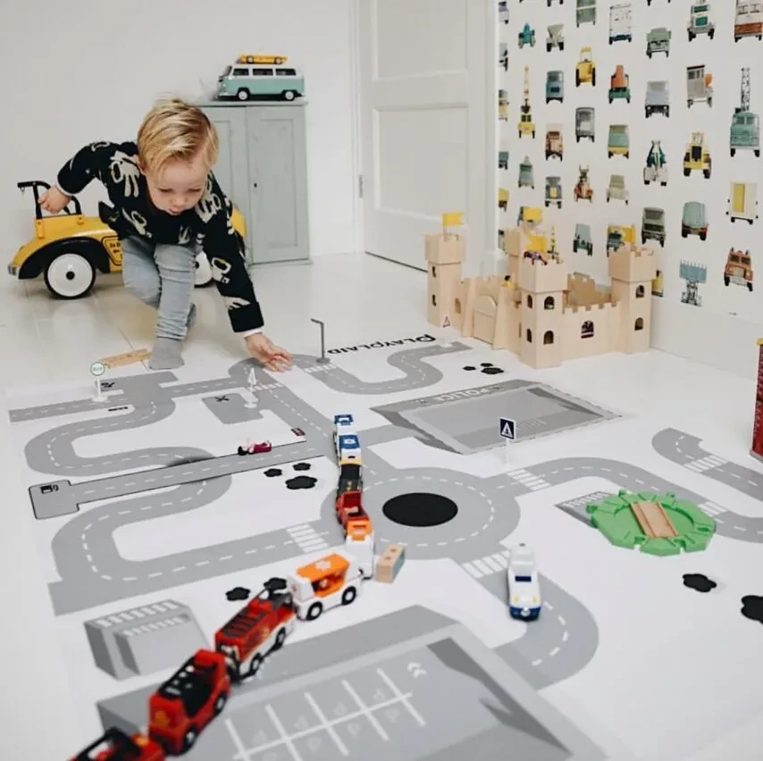 Alfombra de juego antideslizante para niños