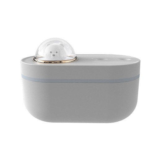 Mini luz nocturna aromática con forma de oso espacial para uso doméstico, montada en vehículo