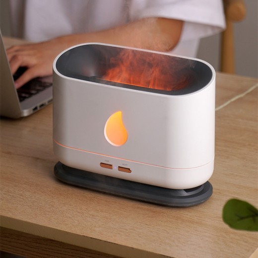 Máquina de aromaterapia de llama creativa para uso doméstico