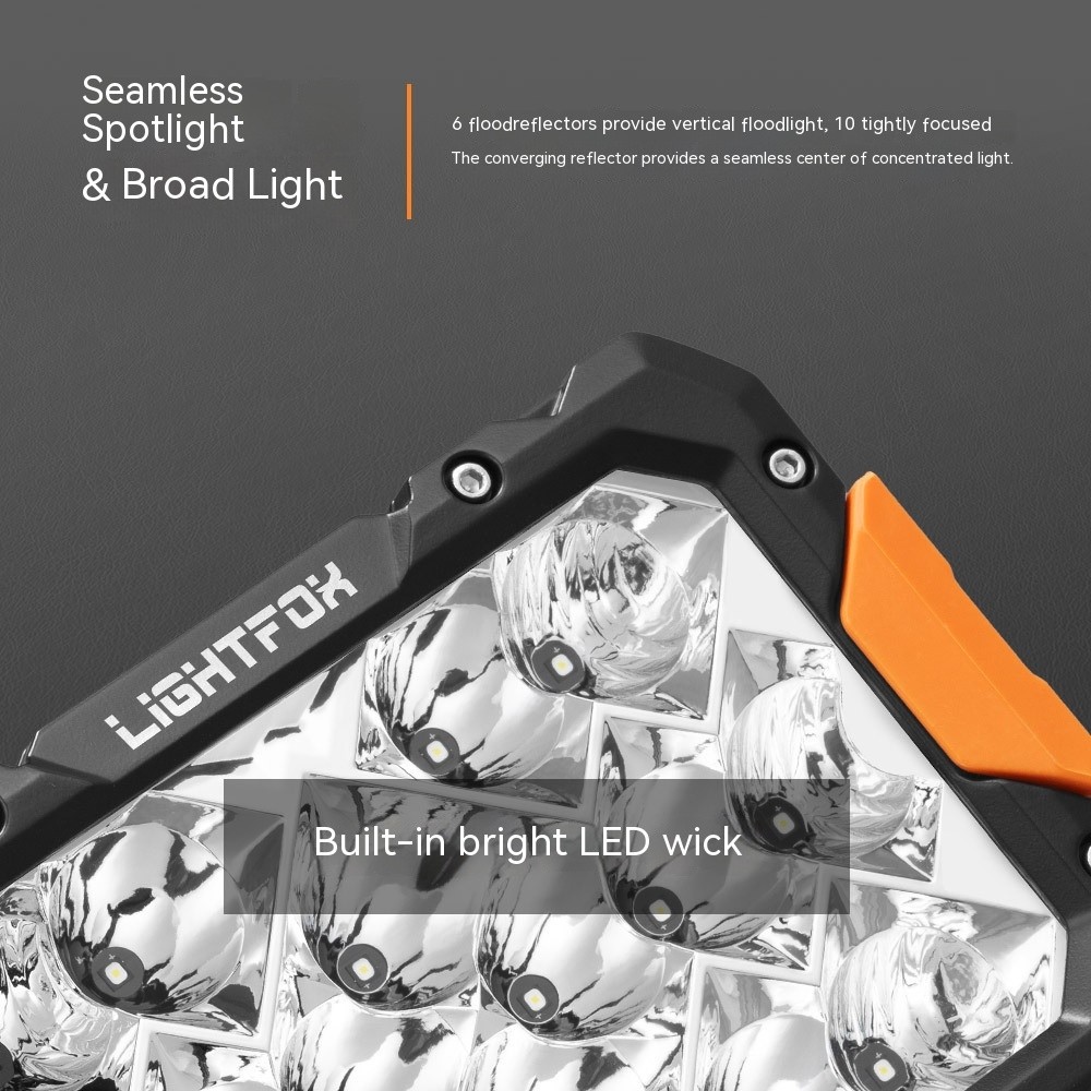 Reequipamiento de vehículos todoterreno con luces LED en el parachoques delantero