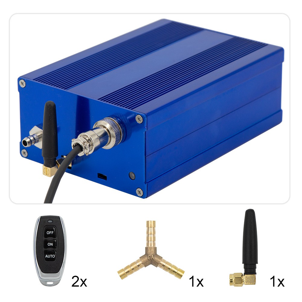 Control remoto de tambor de válvulas con sistema de control de tipo vacío