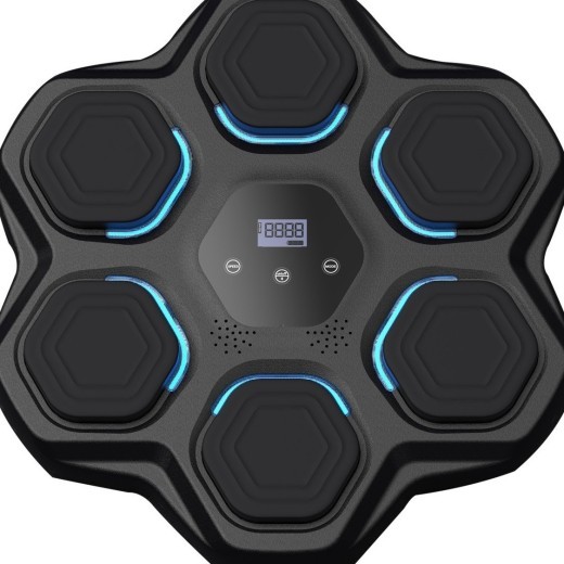 Objetivo de boxeo con música inteligente para montar en la pared, entrenamiento en casa, reacción