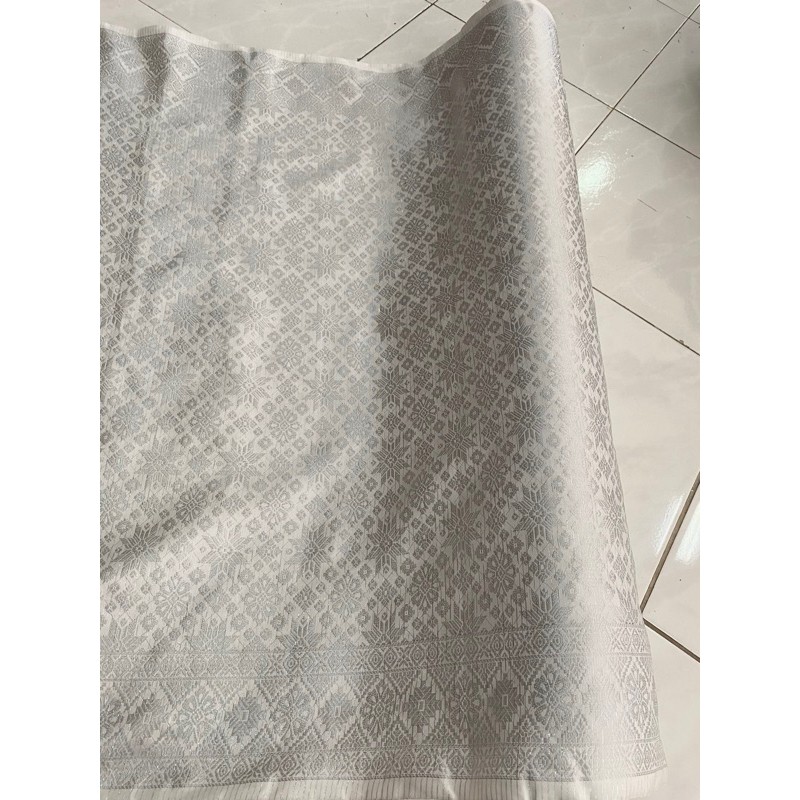 (Tela étnica indonesia) Songket de Palembang/Songket grueso de primera calidad/Songket típico de Sumatra/Tejido de Sumatra