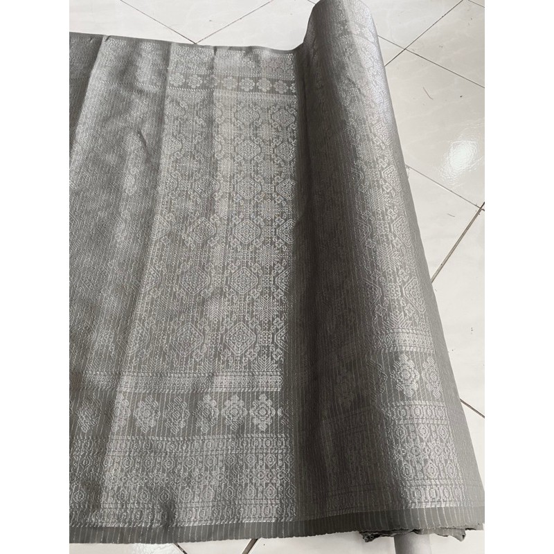 (Tela étnica indonesia) Songket de Palembang/Songket grueso de primera calidad/Songket típico de Sumatra/Tejido de Sumatra