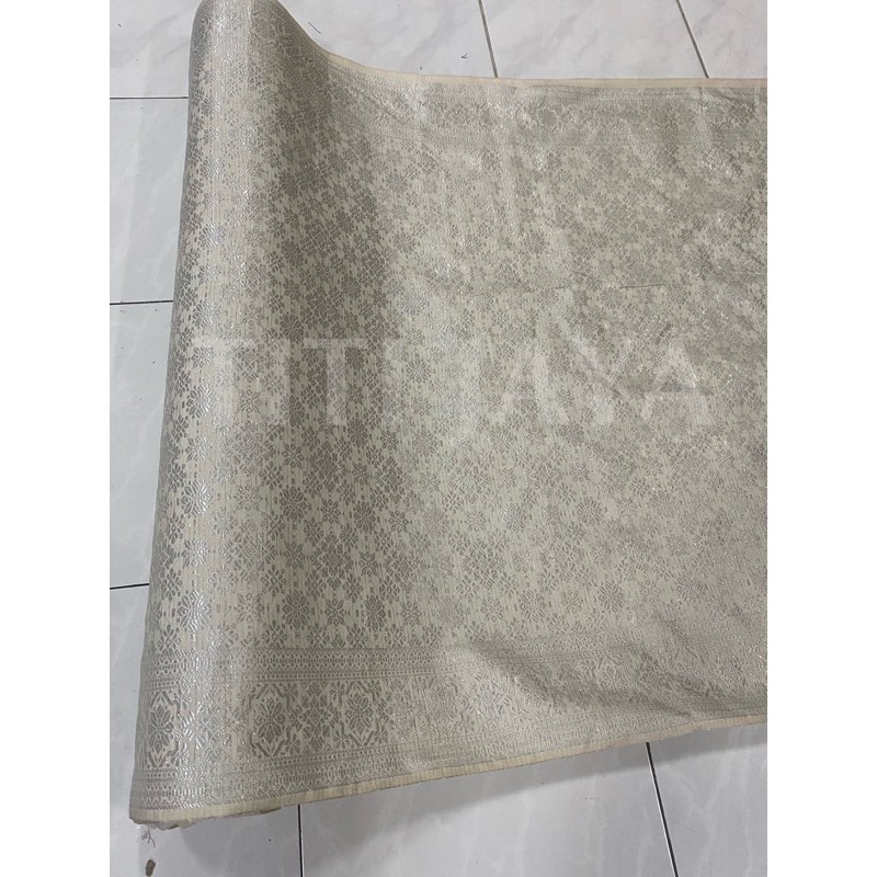 (Tela étnica indonesia) Songket de Palembang/Songket grueso de primera calidad/Songket típico de Sumatra/Tejido de Sumatra