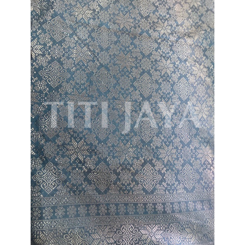 (Tela étnica indonesia) Songket de Palembang/Songket grueso de primera calidad/Songket típico de Sumatra/Tejido de Sumatra