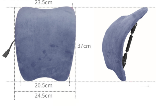 La placa de cintura del cinturón con almohadilla térmica eléctrica no es cómoda