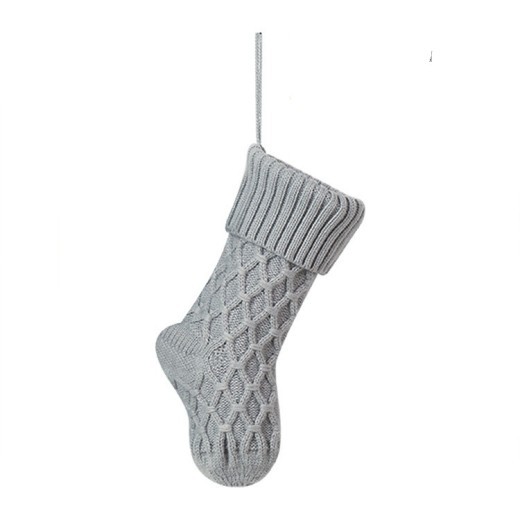 Bolsa de regalo de media navideña