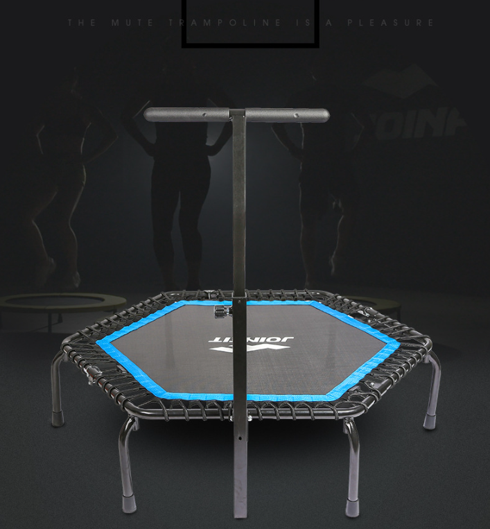 Trampolín Hogar Niños Mujeres Hombres Gimnasio Clase Trampolín Fitness Pasamanos Trampolín