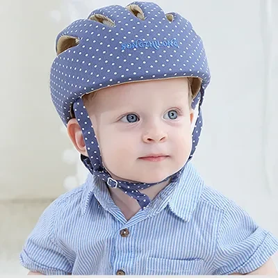 Casco protector de seguridad de algodón para niños