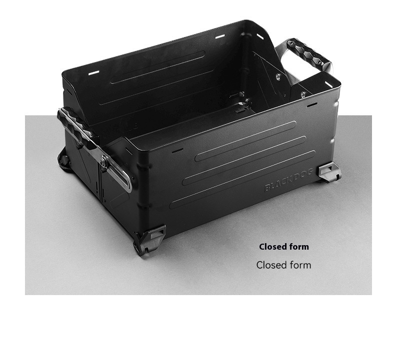 Caja de almacenamiento plegable para acampar al aire libre