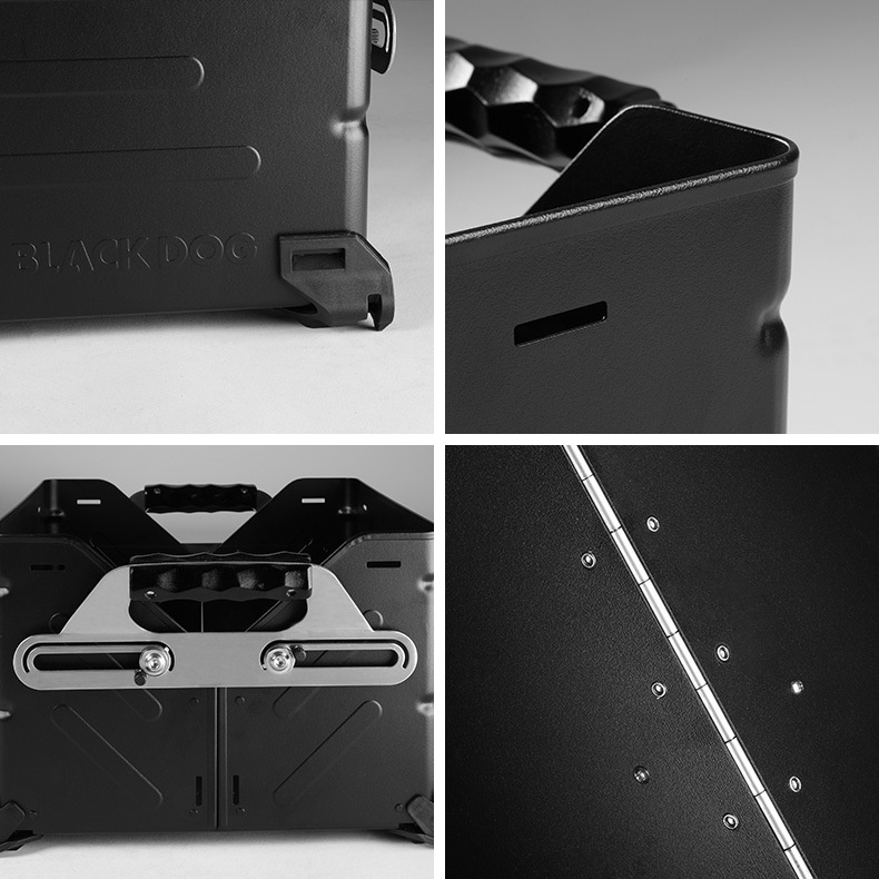 Caja de almacenamiento plegable para acampar al aire libre
