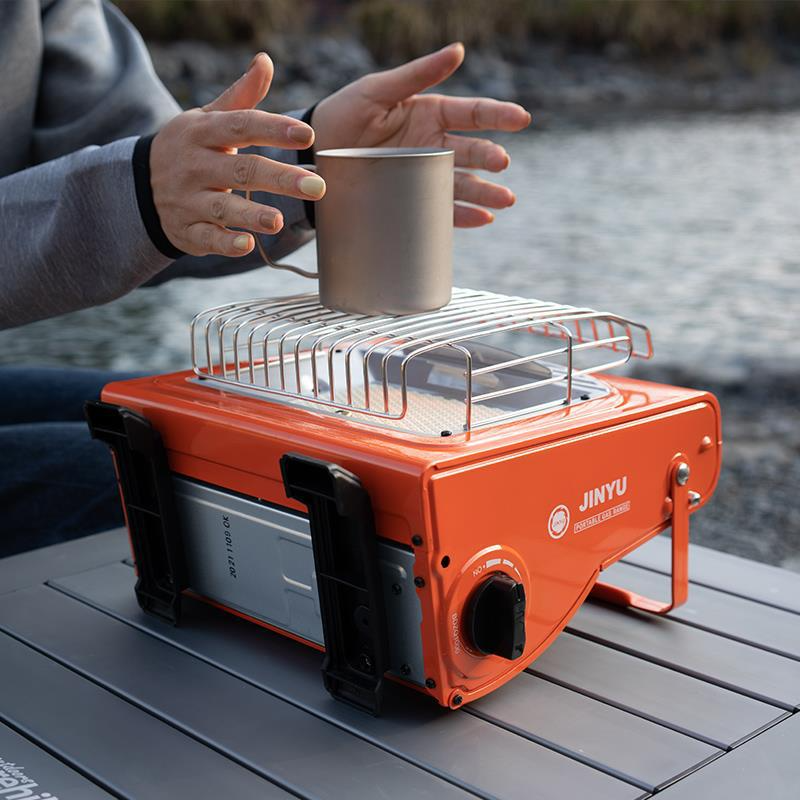 Estufa calefactora portátil para camping al aire libre