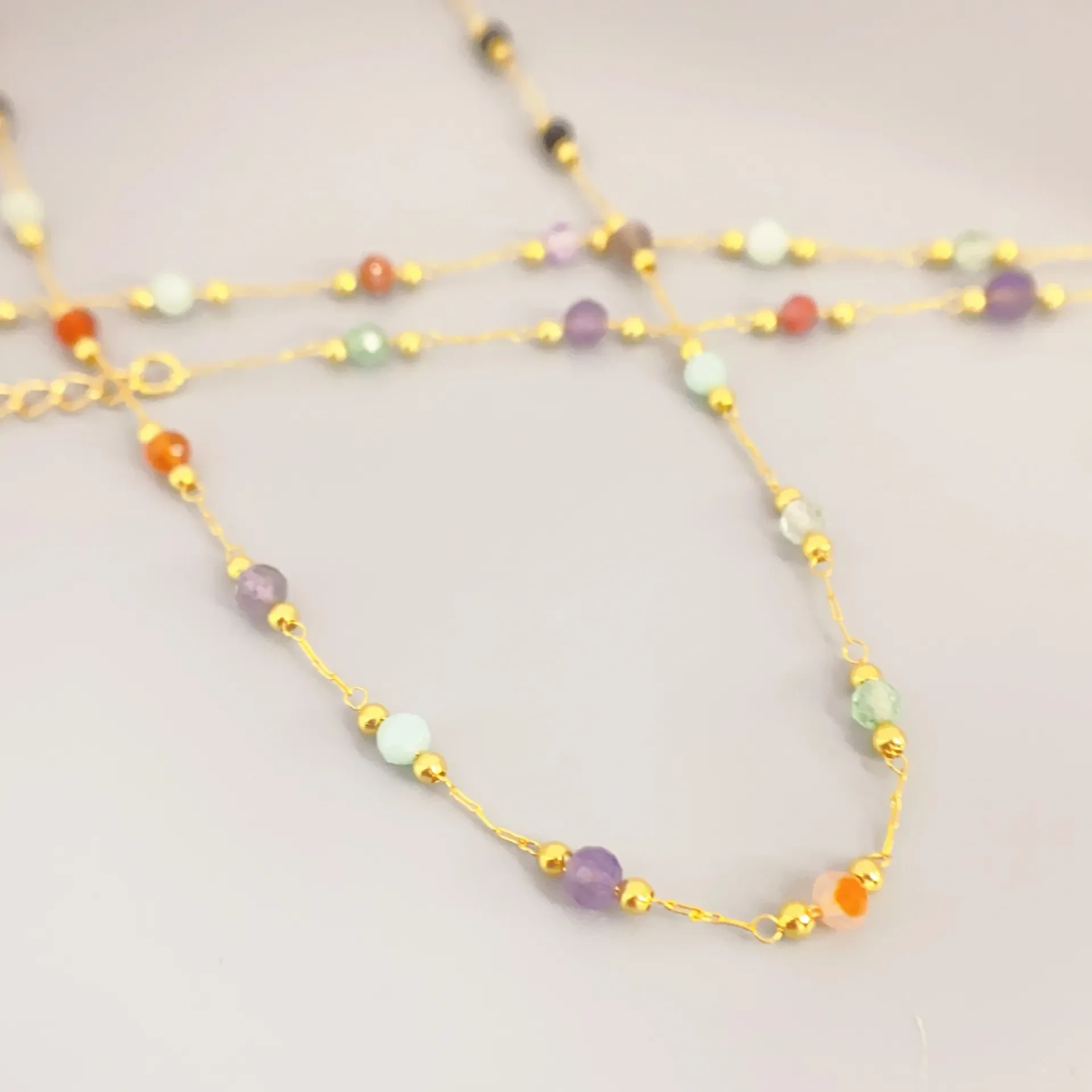 Cadena de clavícula personalizada a juego para mujer