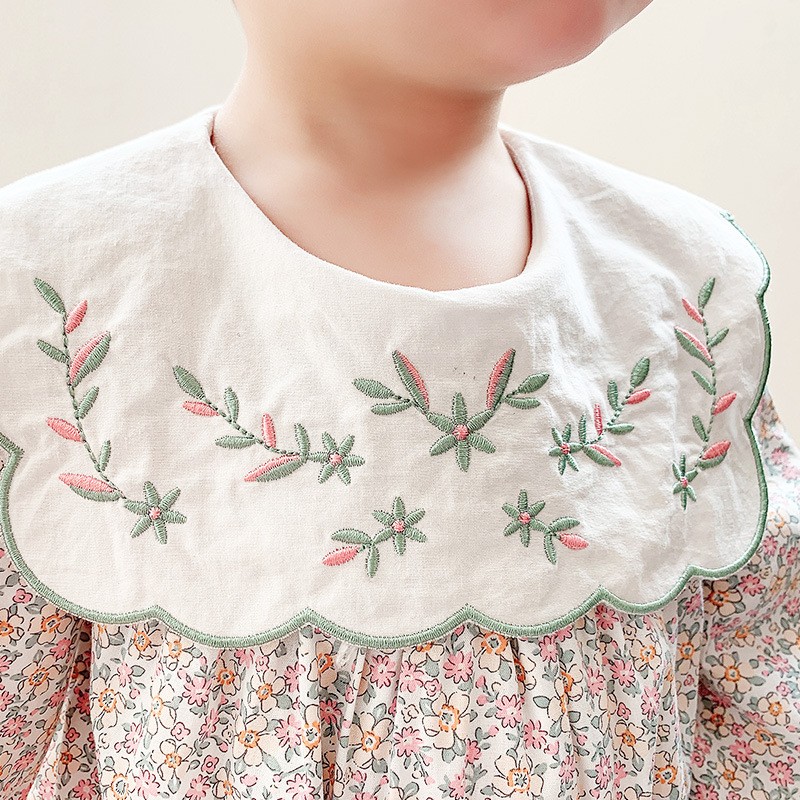 Ropa para gatear para niñas, flores para bebés, ropa de una pieza, ropa de pedos