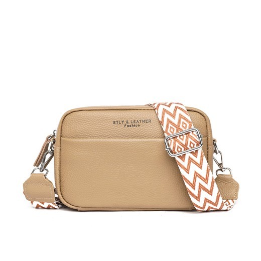 Bolso bandolera de moda con rombos bordados, correa ancha para el hombro, bonito bolso cuadrado pequeño para mujer