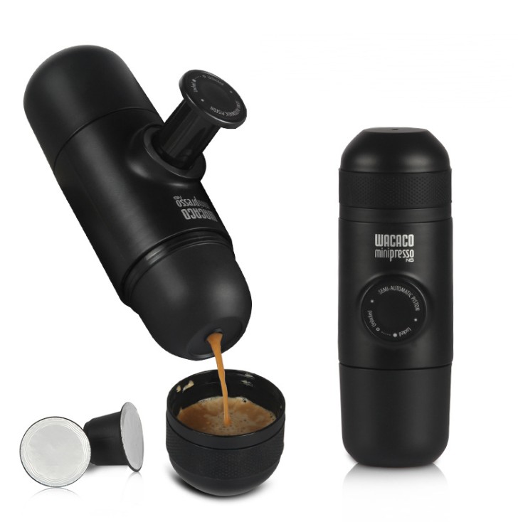 Cafetera portátil mini condensada