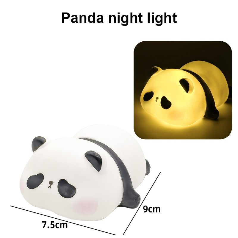 Lámpara de noche con forma de pato, luz nocturna, decoración para el hogar, forma de animal.