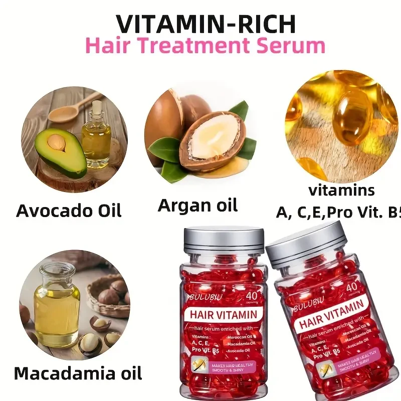 Acondicionador capilar sin enjuague de nutrición intensiva (paquete de 2) - Suero de queratina profundamente hidratante para cabello rizado y seco. Retiene la hidratación, reduce el frizz y está enriquecido con vitaminas A, C, E y B5, aguacate, jojoba y a