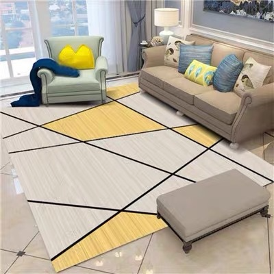 Alfombra moderna minimalista de estilo nórdico, alfombra americana.