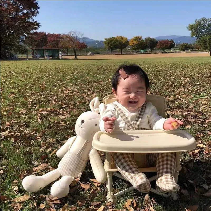 Silla de comedor portátil y segura para niños, plegable, para acampar, para bebés, para exteriores, multifuncional, para alimentación infantil.